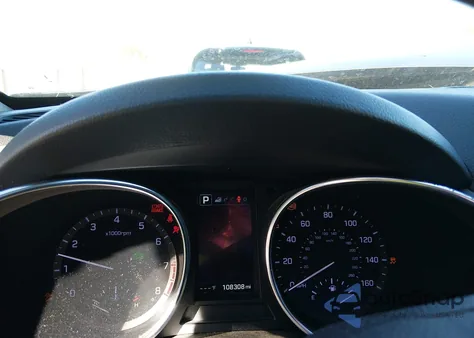 2017 Hyundai Santa Fe Sport 2.0T Ultimate from USA, damaged, VIN 5XYZW4LA8HG393947